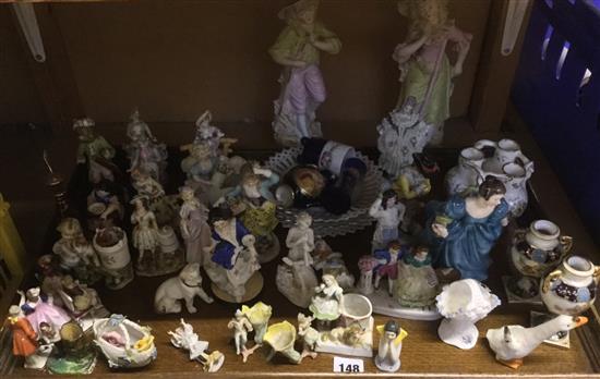 Large collection of figurines etc.